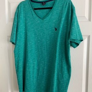 Polo V Neck Tee 2XL